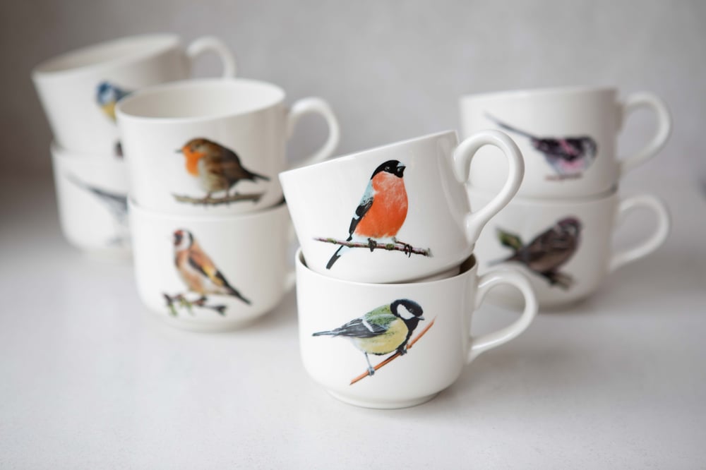 Image of Tekopp med kjøttmeis