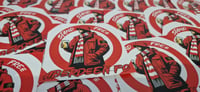 Image 2 of Pack of 25 7x7cm Aberdeen Stand Beer Free Football/Ultras Stickers.