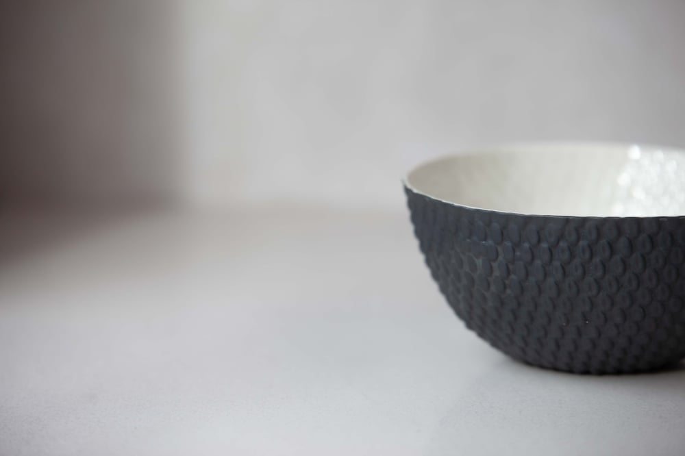 Image of Badehette skål svart