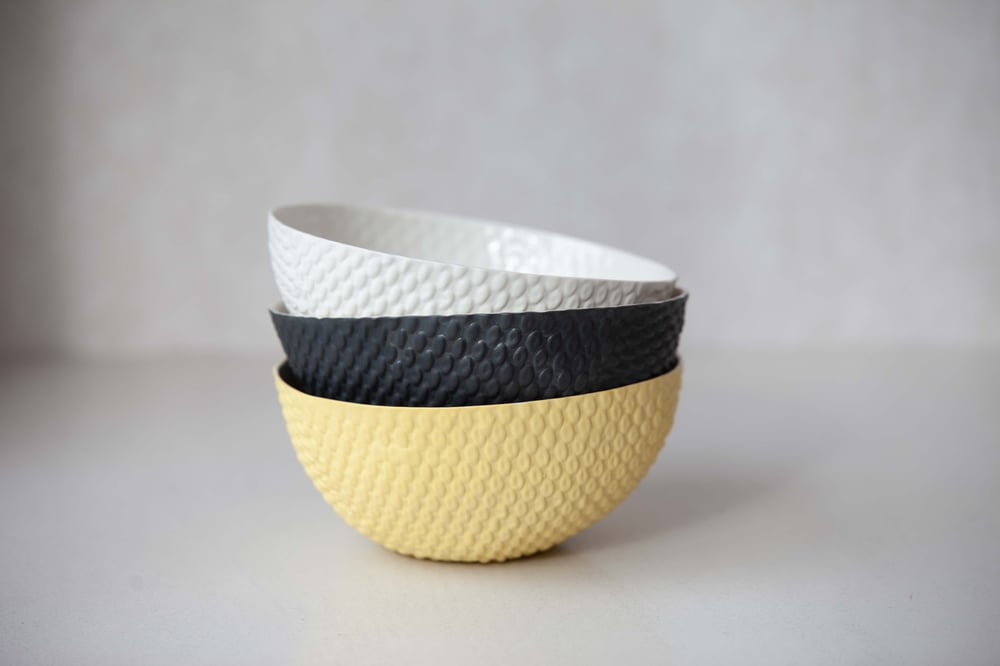 Image of Badehette skål svart