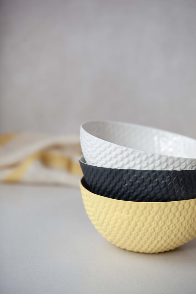 Image of Badehette skål svart