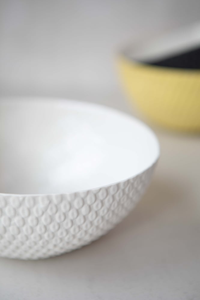 Image of Badehetteskål hvit