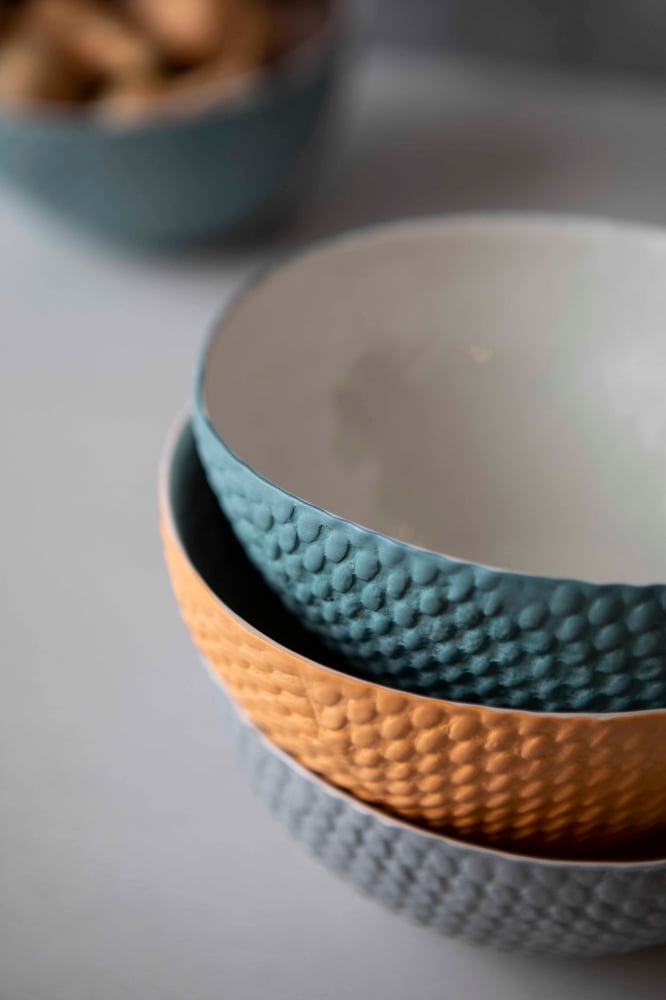 Image of Badehette skål oransje