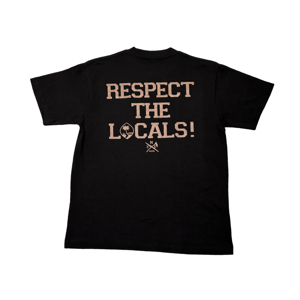 Image of Respect The Locals! (Black and Latte Brown) 