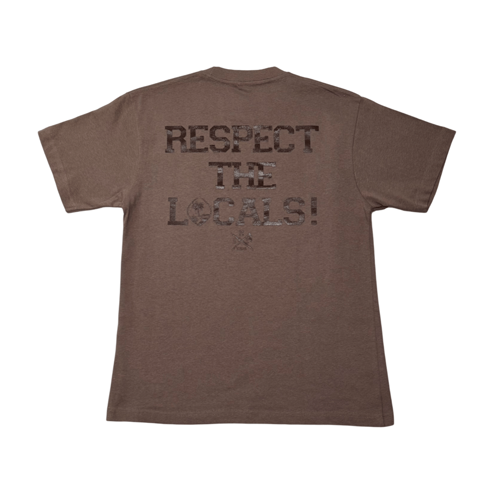 Image of Respect The Locals! (Black and Latte Brown) 