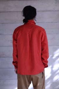 Image 5 of The Orchid Hunter Shirt - Red orange