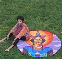 Image 1 of Round rug