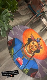 Image 5 of Round rug