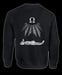 Image of "Ascending Into Perdition" BLACK Sweatshirt