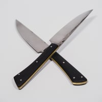 Image 1 of Offices micarta noir & jaune