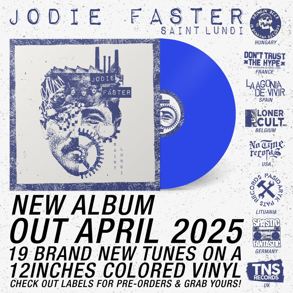 Image of PRE-ORDER NOW! LADV212 - JODIE FASTER "Saint Lundi" LP
