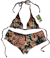 Image 2 of ♲ Dandelion Wine Bikini Set - L Top / XL Bottom