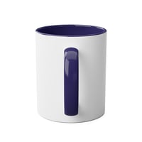 Image 3 of Blue & White FOP Associate Coffee Mug 