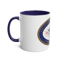 Image 2 of Blue & White FOP Associate Coffee Mug 