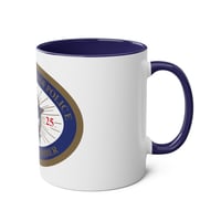 Image 4 of Blue & White FOP Associate Coffee Mug 