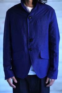 Image 2 of The Gardener Jacket - French Blue linen