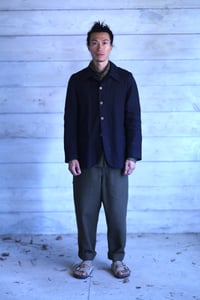 Image 3 of The Explorer Jacket - Navy linen