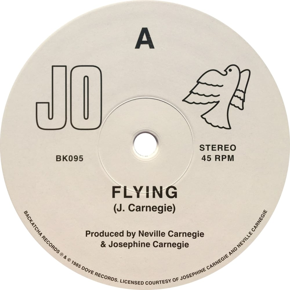 Image of Jo - Flying 12” w/picture sleeve