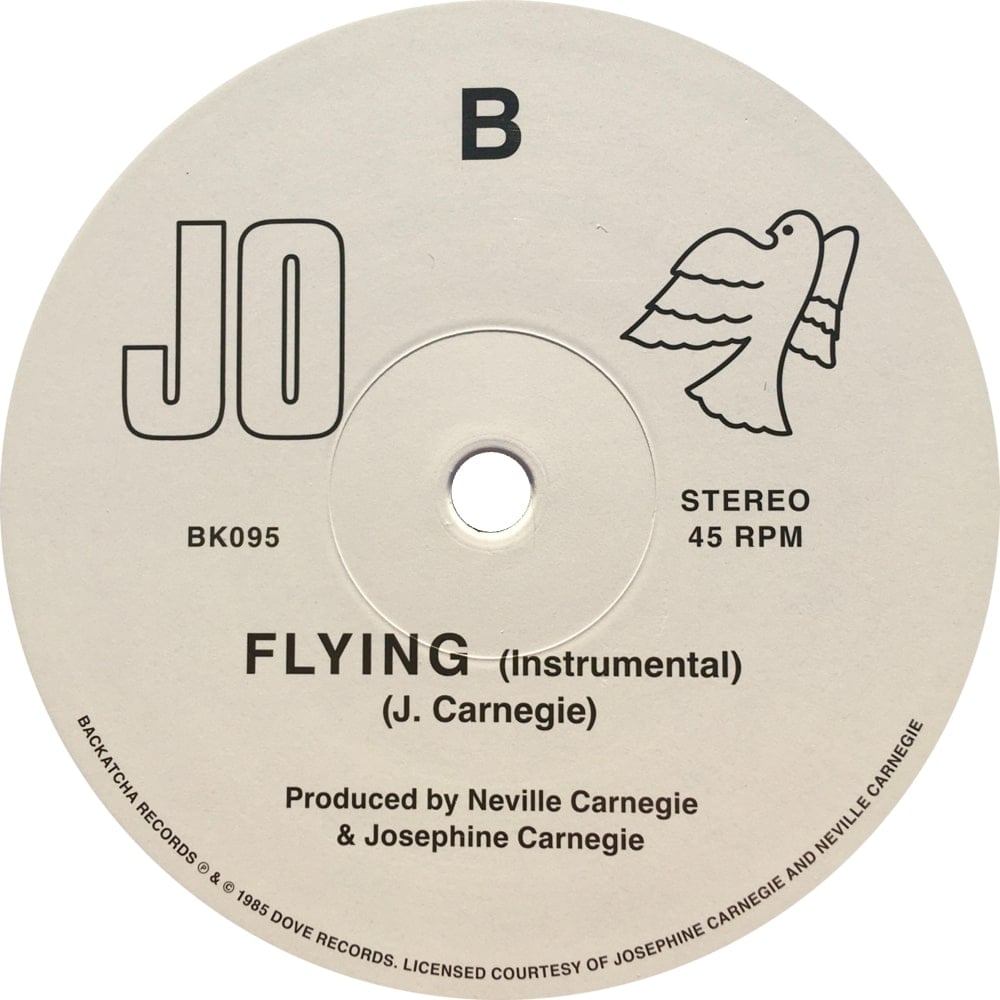 Image of Jo - Flying 12” w/picture sleeve