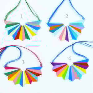 Image of Starburst Statement Necklaces 1 to 4