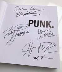 Image 3 of PUNK BOOK - Hand Signed Inside by 11 Punk pioneers - Coffee Table SIZED BOOK