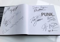 Image 2 of PUNK BOOK - Hand Signed Inside by 11 Punk pioneers - Coffee Table SIZED BOOK