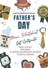 Father's Day Mini Photoshoot Gift Certificate