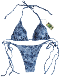 Image 1 of ♲ Clean Air Blue Skies Bikini Set - 2XL 