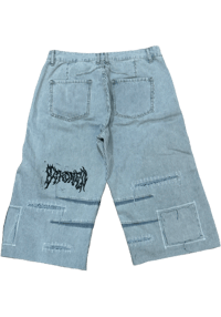Image 3 of Pinstripe Shorts