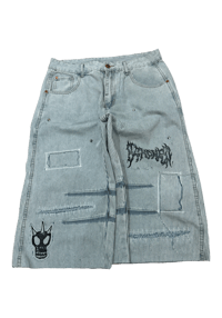 Image 4 of Pinstripe Shorts