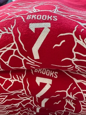 Image of “Brooks Will Tear you apart” Sweatshirt in Classic Red 