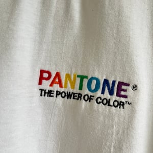 Image of Pantone Embroidered T-Shirt