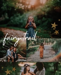 Image 1 of Fairy Trail at Sunset 60-Minute Session