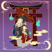 Image 1 of 【将进酒】Non-P4P Cezhou Enamel Pin/Standee - Youkai