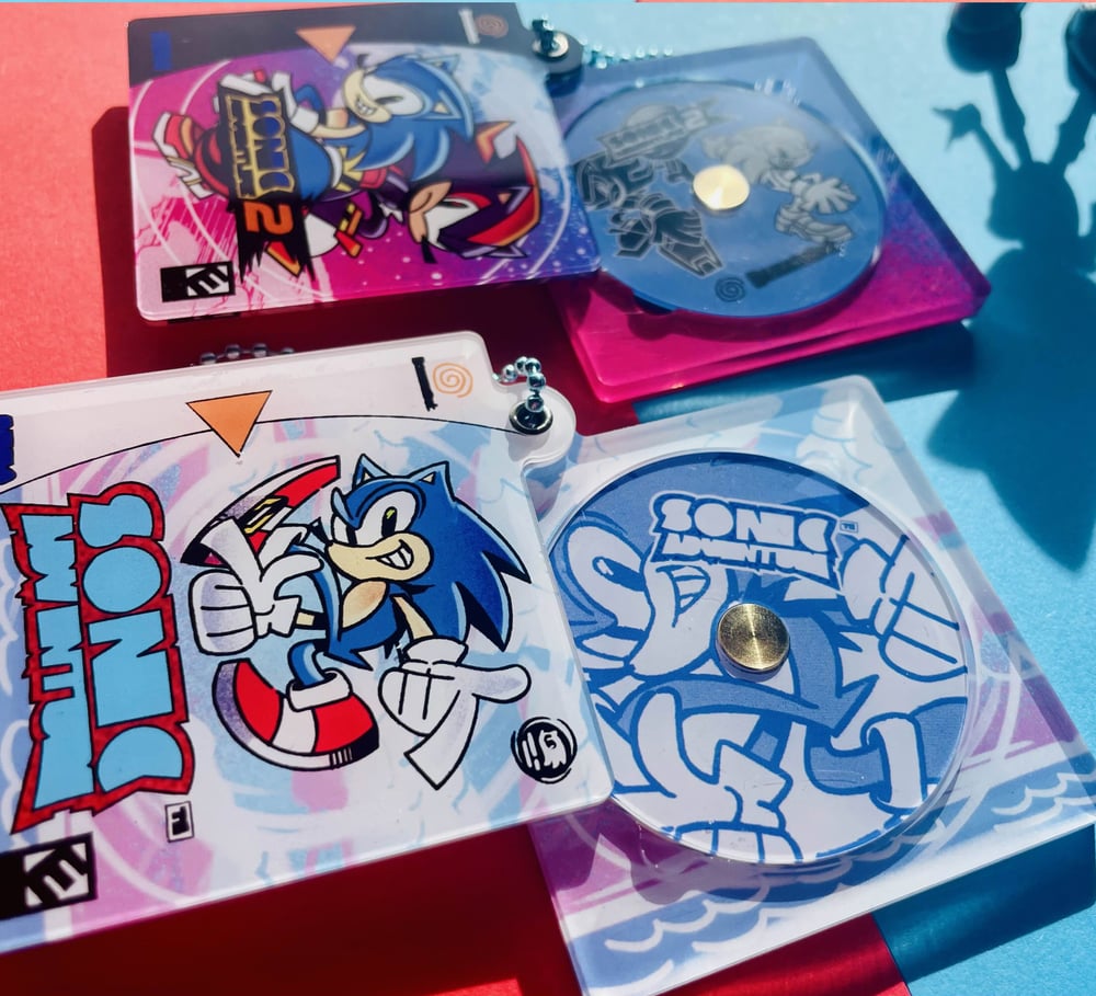 [ PREORDER ] Sonic CD Charms