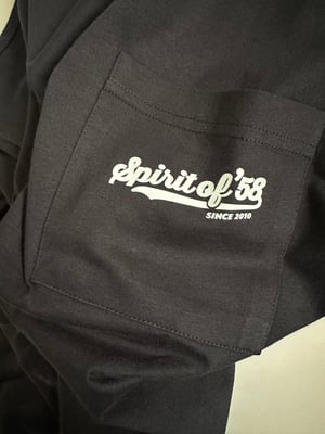 Image of Spirit of 58 Pocket Tee in Grey, Navy and in Black 