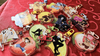 ONE PIECE - "FRUIT PIECE" ACRYLIC CHARMS 6 CM/ 2.5"