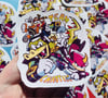 Sonic Heroes Vinyl Stickers