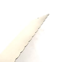 Image 3 of Large Metal Bookmark Blank for Laser Engraving. Premium Big Steel Bookmark with Curved sides