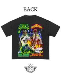 Image 2 of Oversized Cropped 'Meteor Blank' Shirt
