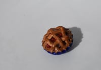 Image 2 of pie fridge magnets | set of 2 dessert magnets handmade