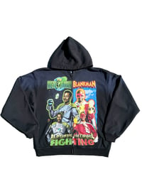 Image 1 of 'Meteor Blank' Zip-Up Hoodie