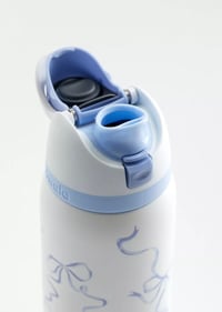 Image 3 of Owala Special Edition 32oz FreeSip™ Water Bottle "Tied And True Blue Bows" 