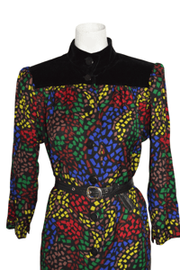Image 5 of 1980s Yves Saint Laurent wool dress