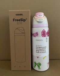 Image 1 of Owala 32 Oz. FreeSip™️ Water Bottle “Girlhood”