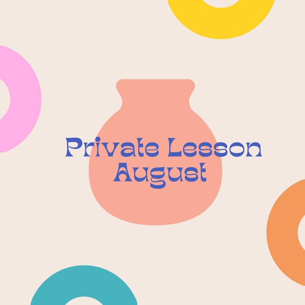 Image of Private Lesson: August