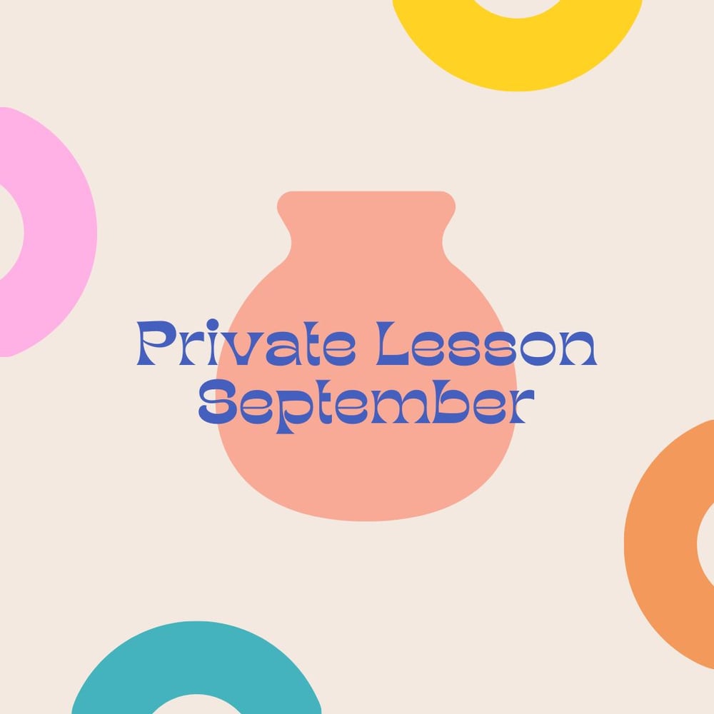 Image of Private Lesson: September 