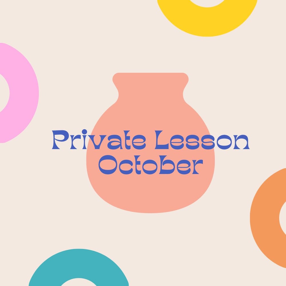 Image of Private Lesson: October