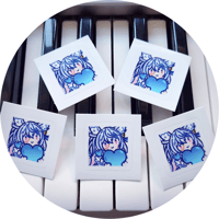 Image 2 of Kyuko Heart Stickers!