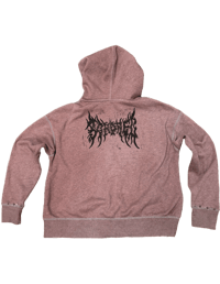 Image 2 of Soft Red Fur Zip Up